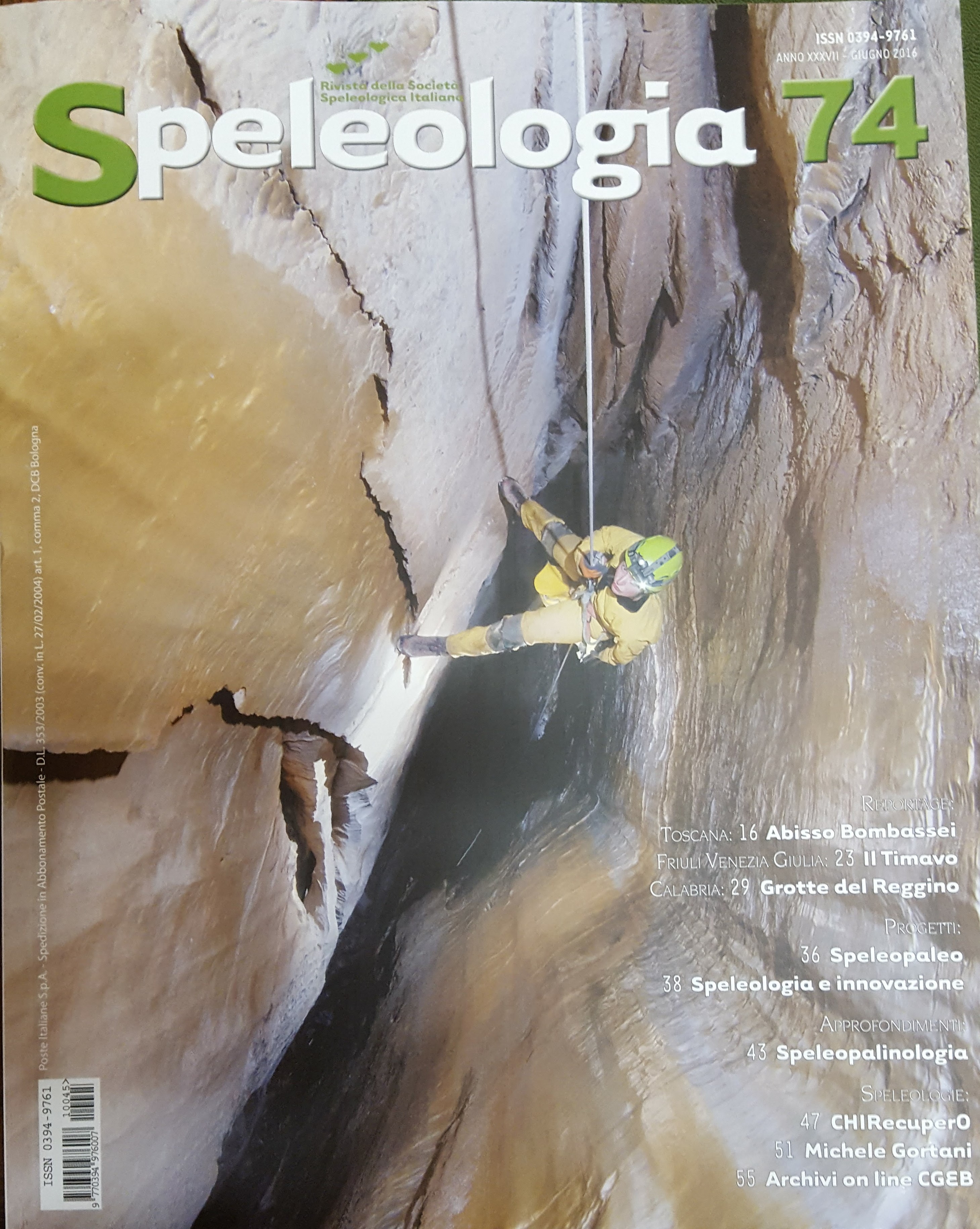 SPELEOLOGIA 74